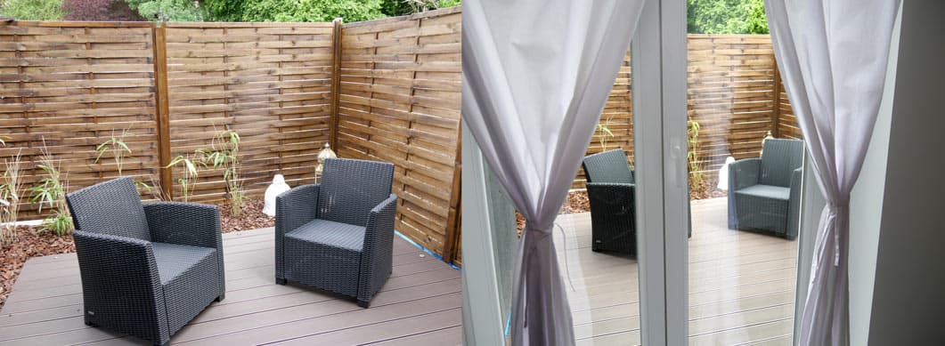 Terrasse privative du SPA