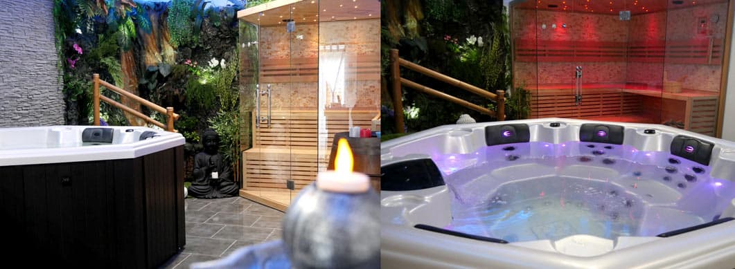 Jacuzzi et sauna à Louvroil