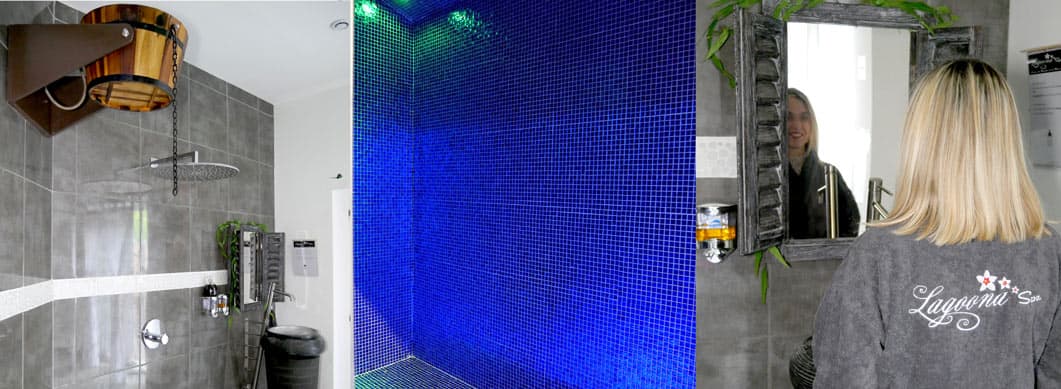 Hammam et douche au SPA